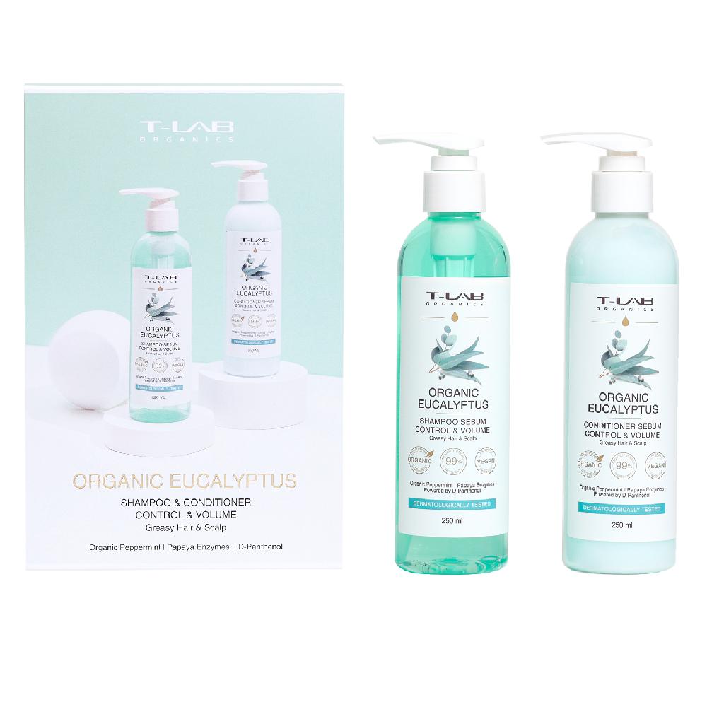 t lab professional ORGANIC Eucalyptus Set