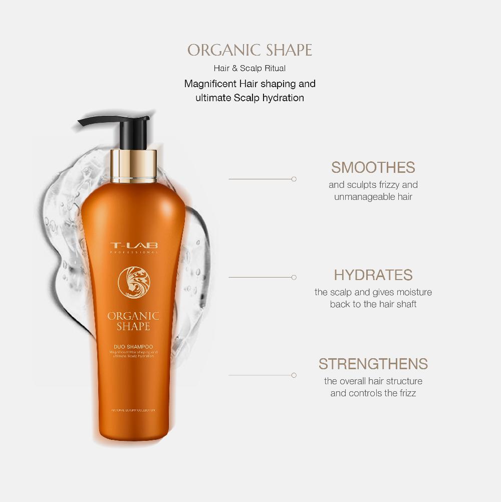 T Lab Professional ORGANIC SHAPE Duo Shampoo 300ml
