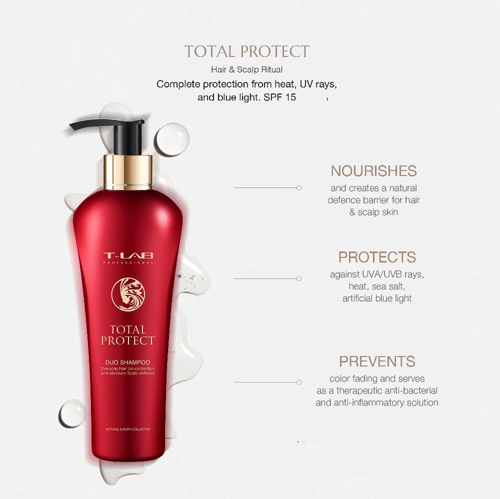 T Lab Professional TOTAL PROTECT Duo Shampoo 300ml