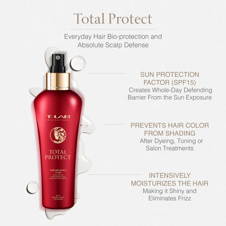 T Lab Professional TOTAL PROTECT Hair And Scalp Fluid 150ml