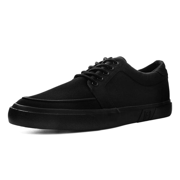 T.u.k Creeper Sneaker Essential Eyelet Black Canvas