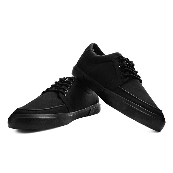 T.u.k Creeper Sneaker Essential Eyelet Black Canvas