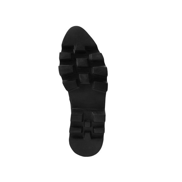 T.u.k Dino Lug 3 Buckle Boot Matte Black Vegan Leather