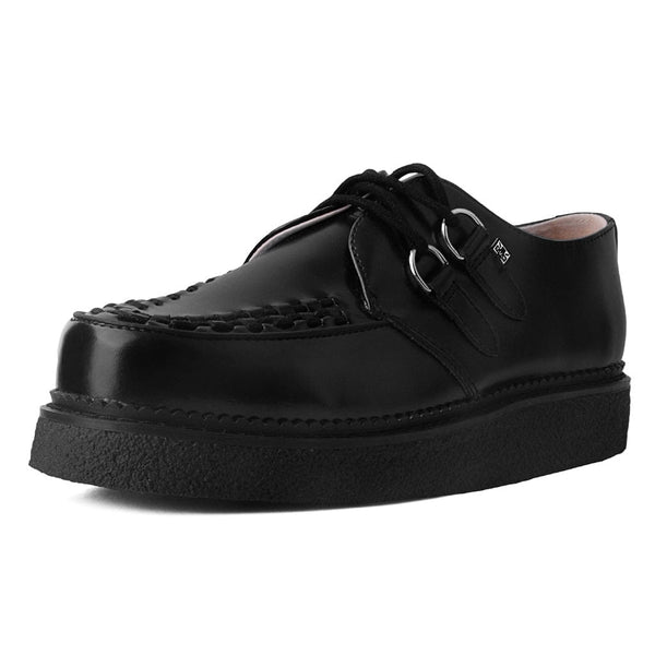 T.u.k 1970 Original Creeper Black Leather