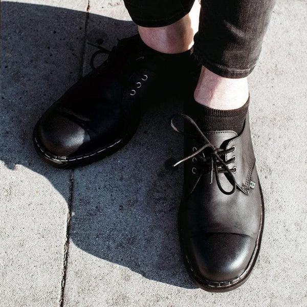 T.u.k 1991 Original Steel Toe Black Vegan Leather