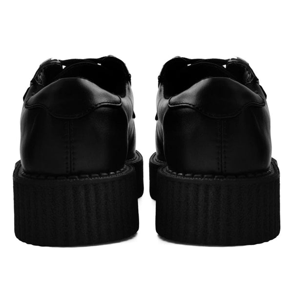 T.u.k Anarchic Creeper Black Vegan Leather