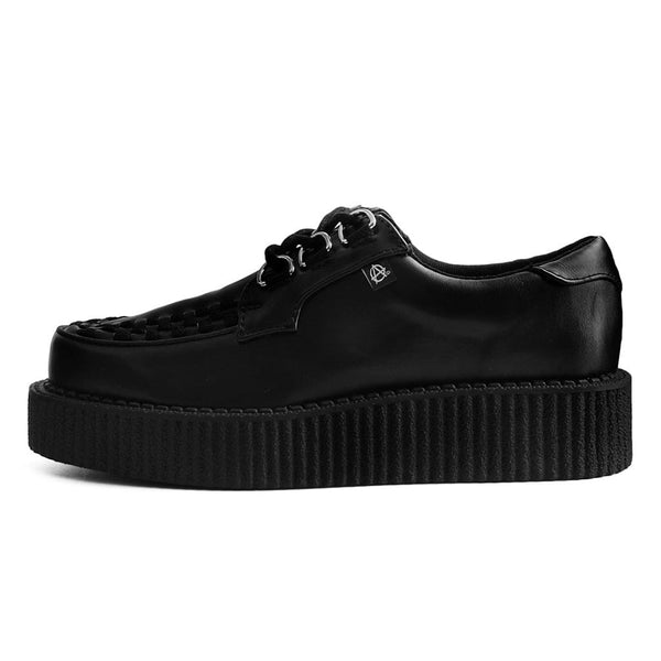 t.u.k Anarchic Creeper Black Vegan Leather