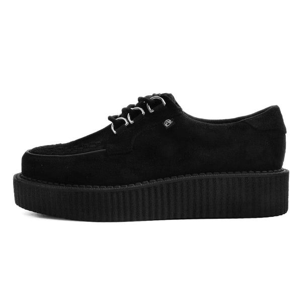 t.u.k Anarchic Creeper Black Vegan Suede