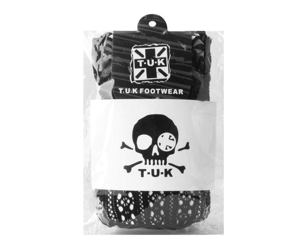 T.u.k Black Assorted Fishnet Socks 5-Pk Womens