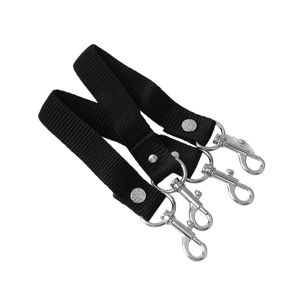 t.u.k Black Bondage Shoe Straps