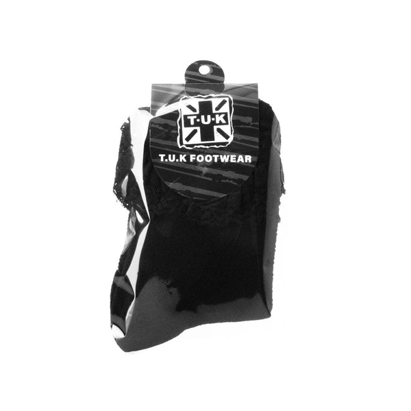 T.u.k Black Knit Lace Sock