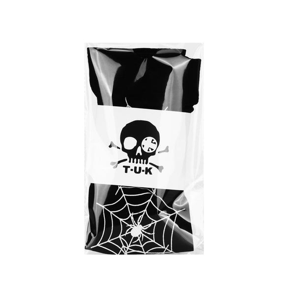T.u.k Black Spider Thigh High Sock