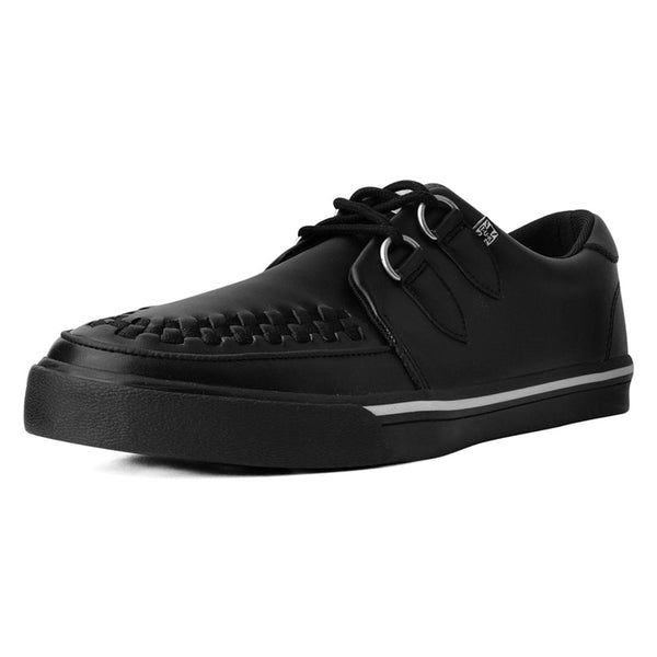 T.u.k Creeper Sneaker Black Leather