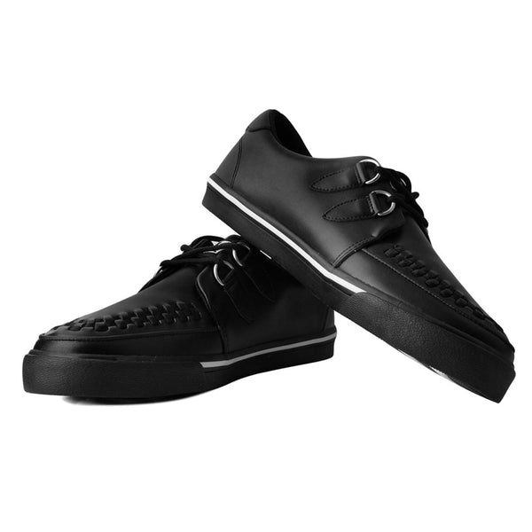 T.u.k Creeper Sneaker Black Leather