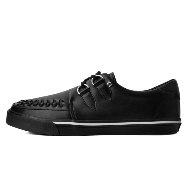 t.u.k Creeper Sneaker Black Leather