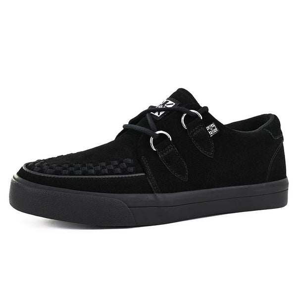T.u.k Creeper Sneaker Black Suede