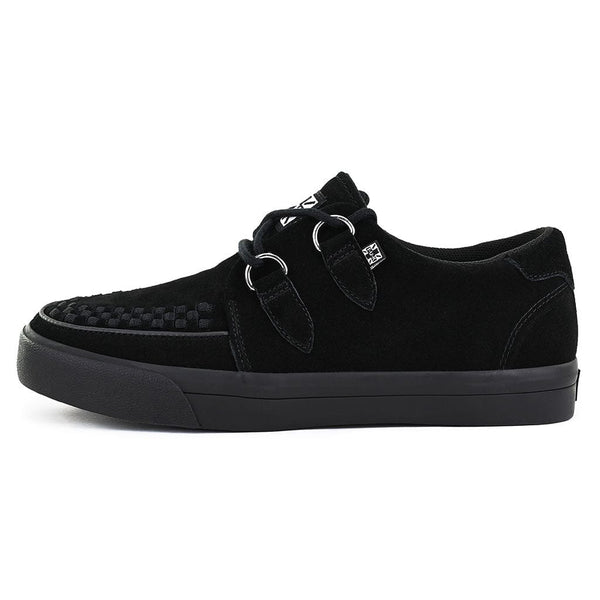 t.u.k Creeper Sneaker Black Suede