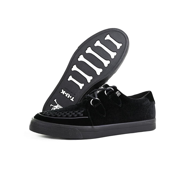T.u.k Creeper Sneaker Black Velvet