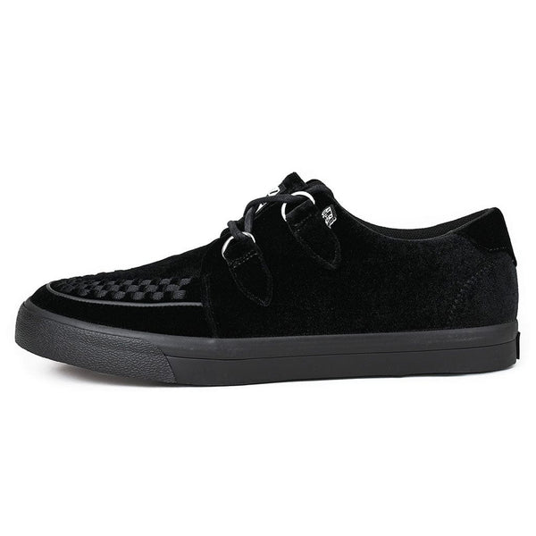 t.u.k Creeper Sneaker Black Velvet