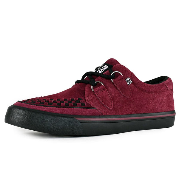 T.u.k Creeper Sneaker Burgundy Suede