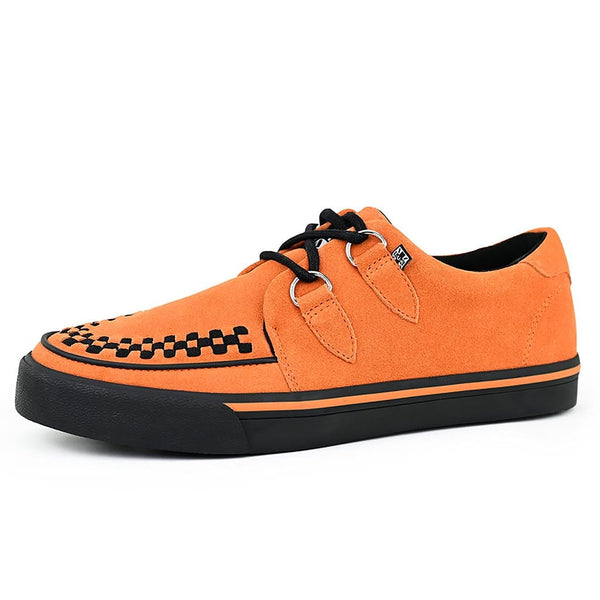 T.u.k Creeper Sneaker Burnt Orange Suede