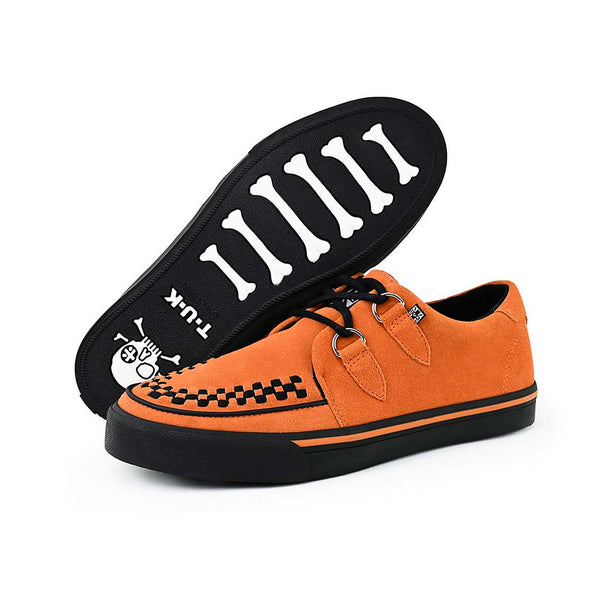 T.u.k Creeper Sneaker Burnt Orange Suede