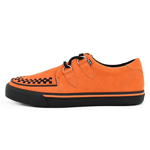 t.u.k Creeper Sneaker Burnt Orange Suede