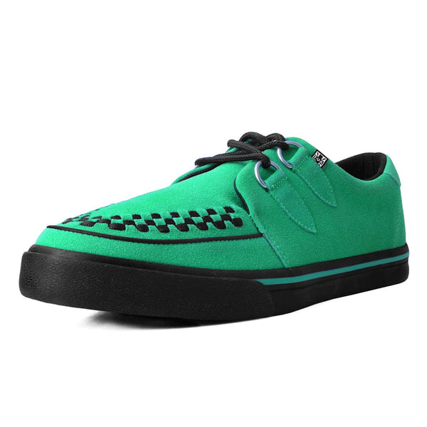 T.u.k Creeper Sneaker Green Suede