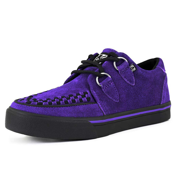 T.u.k Creeper Sneaker Purple Suede
