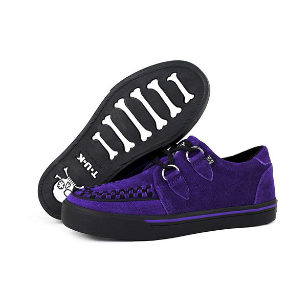 T.u.k Creeper Sneaker Purple Suede