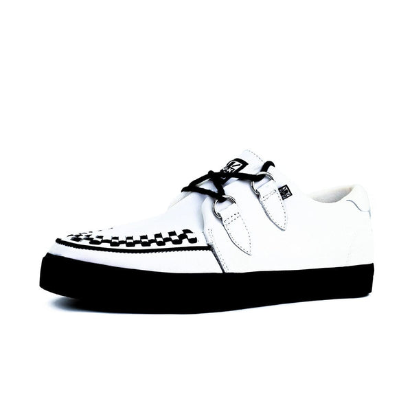 T.u.k Creeper Sneaker White Leather