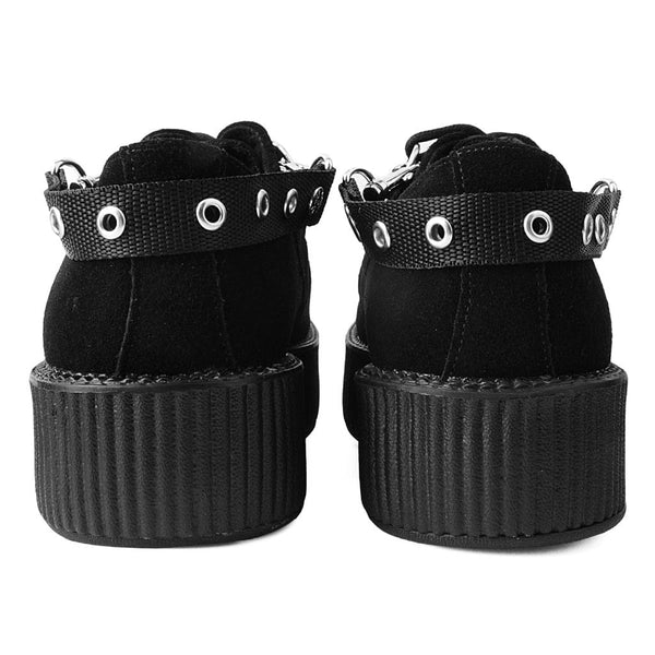 T.u.k Eyelet Black Bondage Shoe Straps