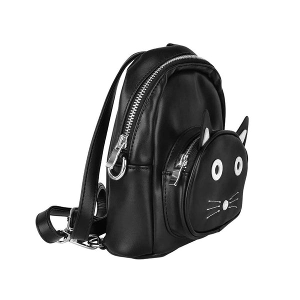 T.u.k Kitty Mini Backpack Black TUKskin