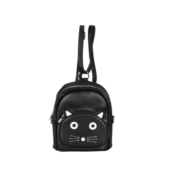 T.u.k Kitty Mini Backpack Black TUKskin