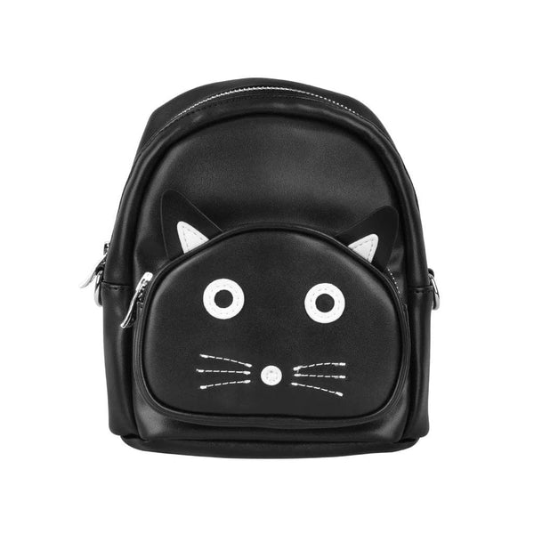 t.u.k Kitty Mini Backpack Black TUKskin