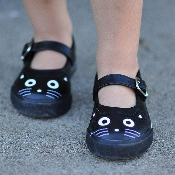 T.u.k Mary Jane Kitty Toddler Sneaker Kitty Black