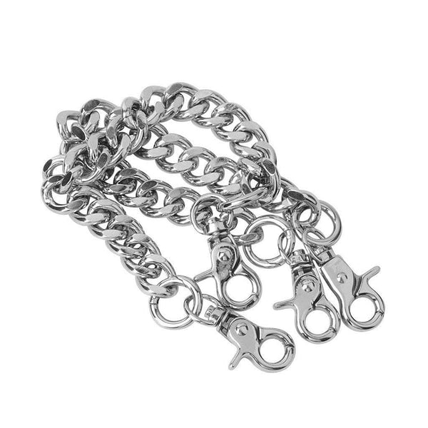 t.u.k Metal Chain Bondage Shoe Straps