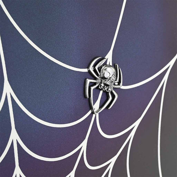 T.u.k Midnight Chameleon Web Tote Bag