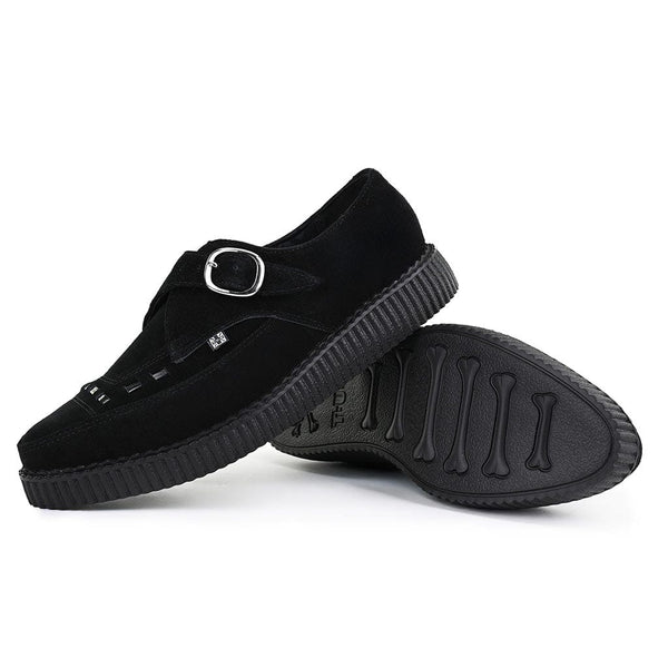 T.u.k Pointed Creeper Black Suede