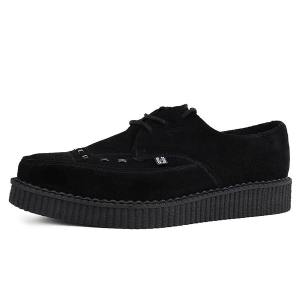 T.u.k Pointed Creeper Black Suede