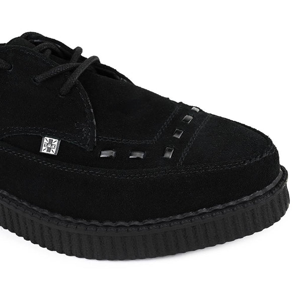 T.u.k Pointed Creeper Black Suede