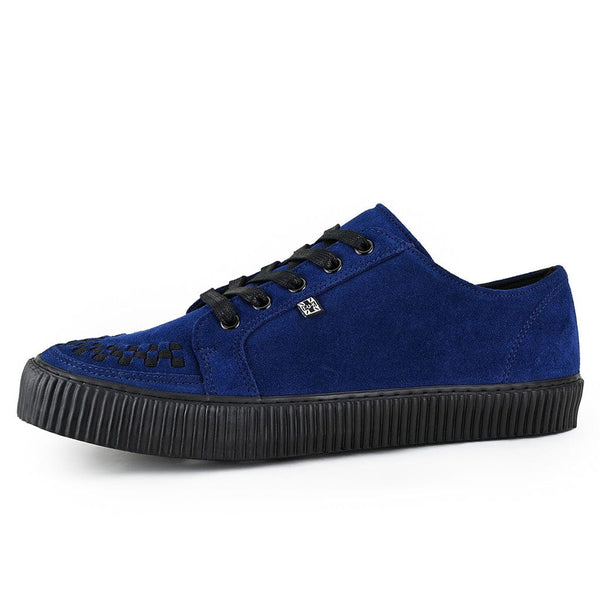 T.u.k Ribbed Sole Sneaker Navy Suede