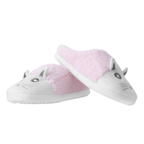 T.u.k Slipper Pink Kitty Faux Fur