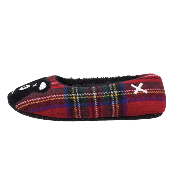 t.u.k Slipper Tartan Punk Teddy