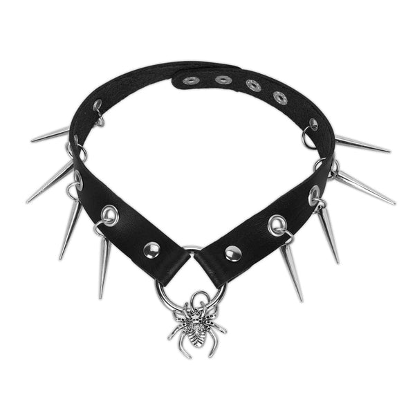 t.u.k Spider Charm Vegan Choker