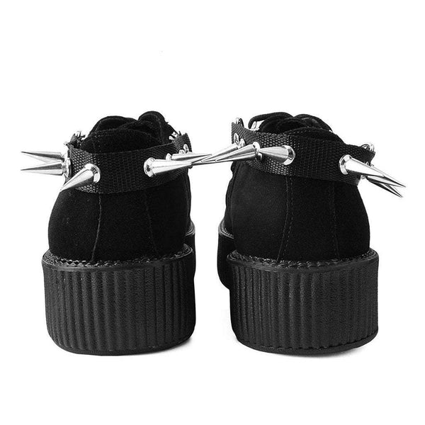 T.u.k Spiked Black Bondage Shoe Straps