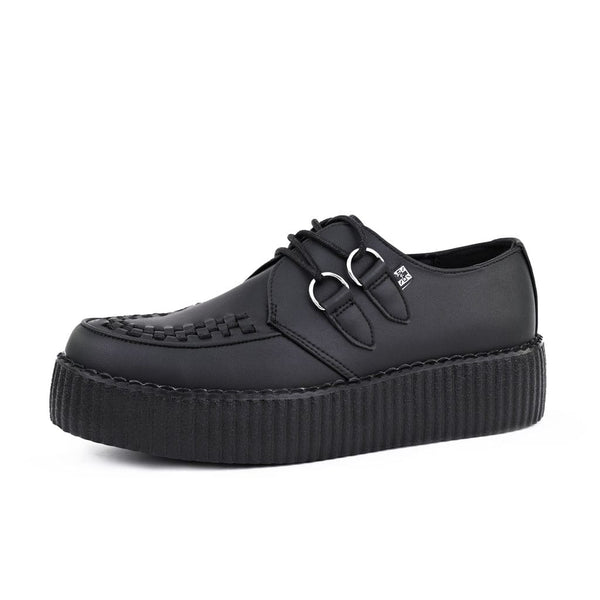 T.u.k Viva High Creeper Black Vegan TUKskin™