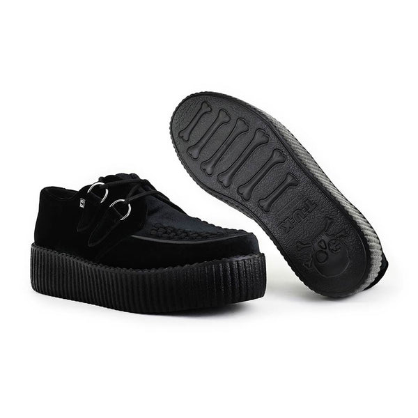 T.u.k Viva High Creeper Black Velvet