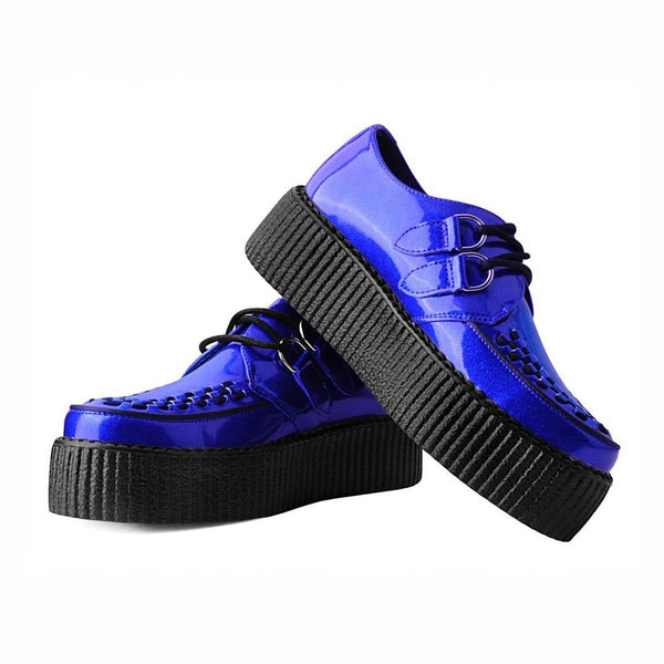 T.u.k Viva High Creeper Blue Glitter