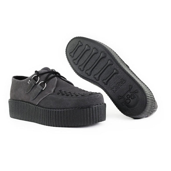 T.u.k Viva High Creeper Charcoal Suede